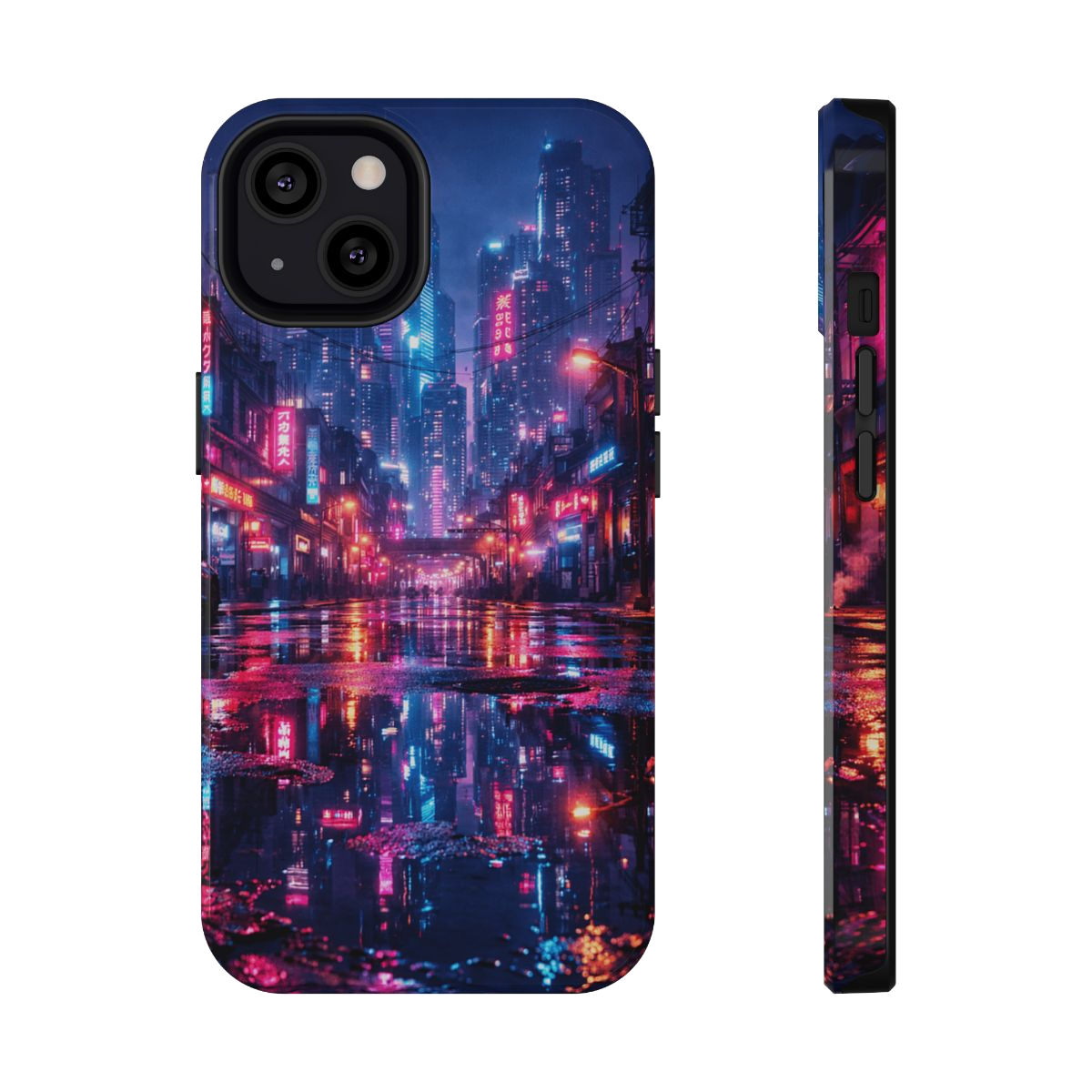 Neon City Glow Phone Case - iPhone 13