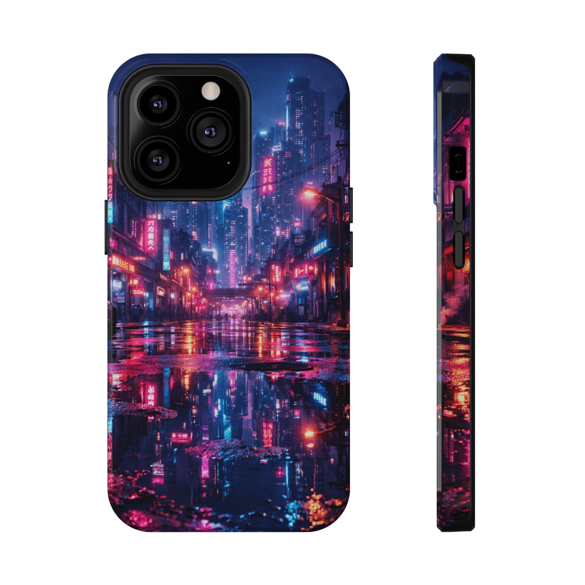 Neon City Glow Phone Case - iPhone 13 Pro