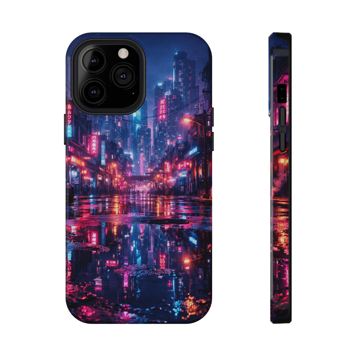 Neon City Glow Phone Case - iPhone 13 Pro Max