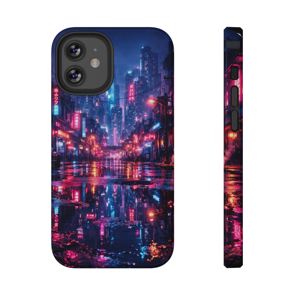 Neon City Glow Phone Case - iPhone 12 Mini