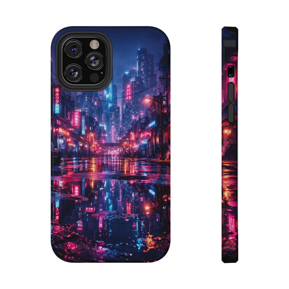 Neon City Glow Phone Case - iPhone 12 Pro