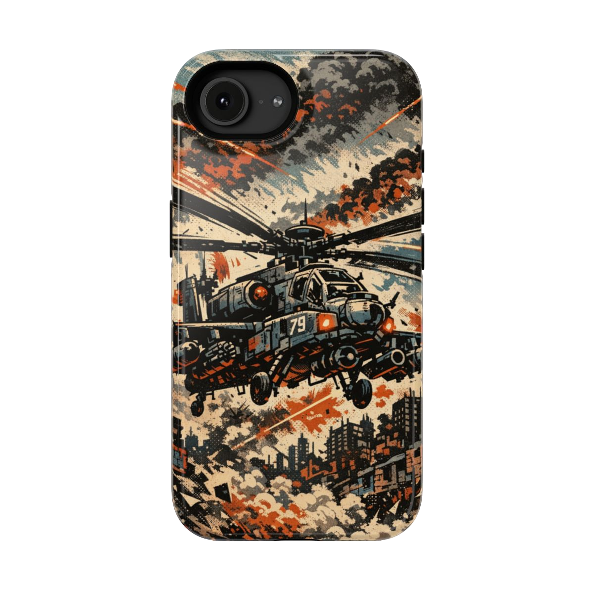 Combat Helicopter Phone Case - iPhone 16e