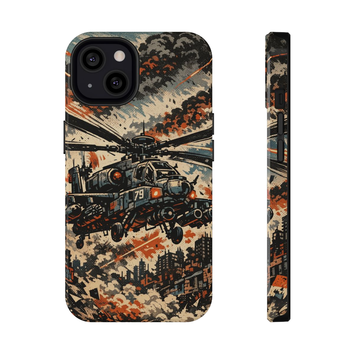 Combat Helicopter Phone Case - iPhone 13