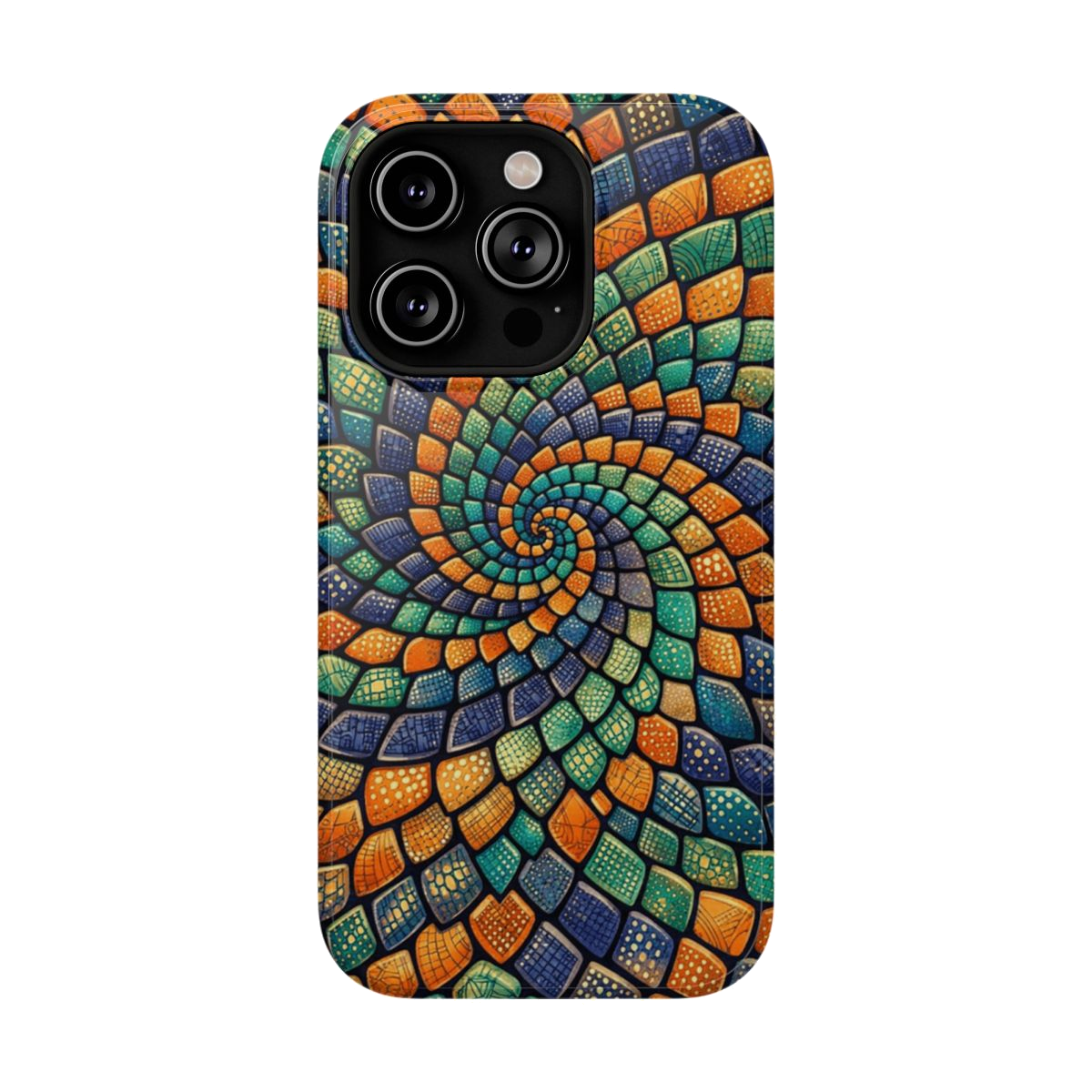 Reptilian Spiral  Phone Case - iPhone 14 Pro