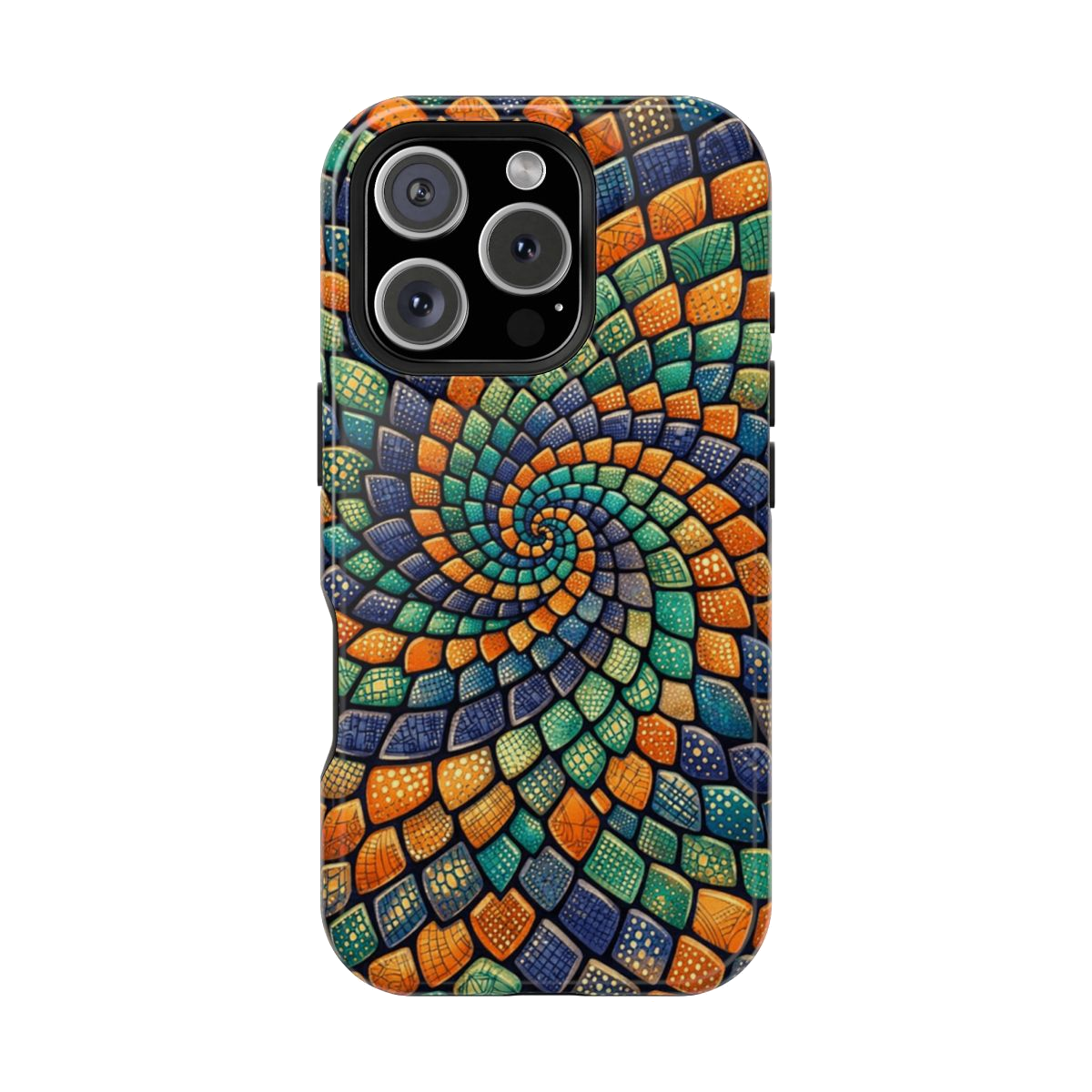 Reptilian Spiral  Phone Case - iPhone 16 Pro
