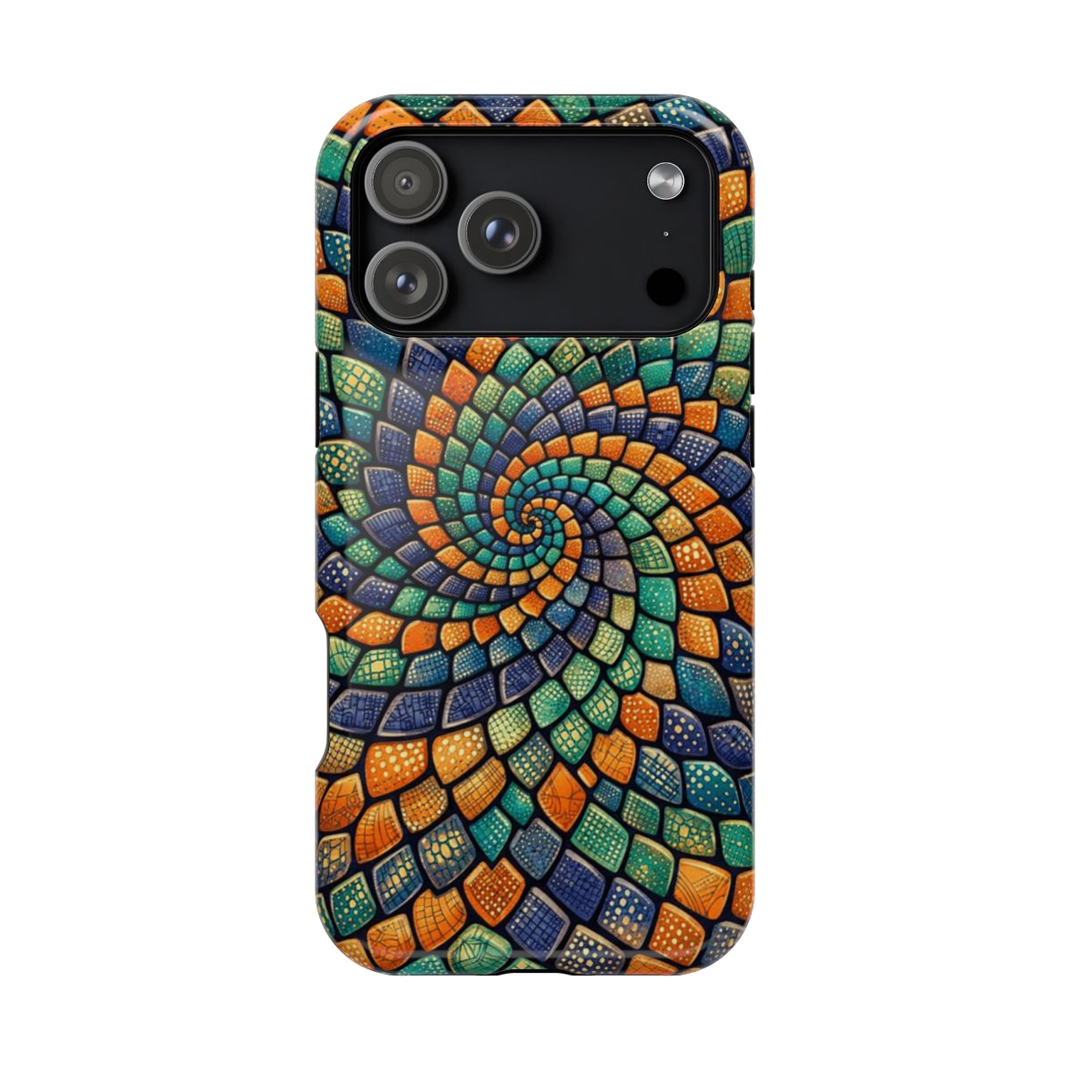 Reptilian Spiral  Phone Case - iPhone 17 Pro Max