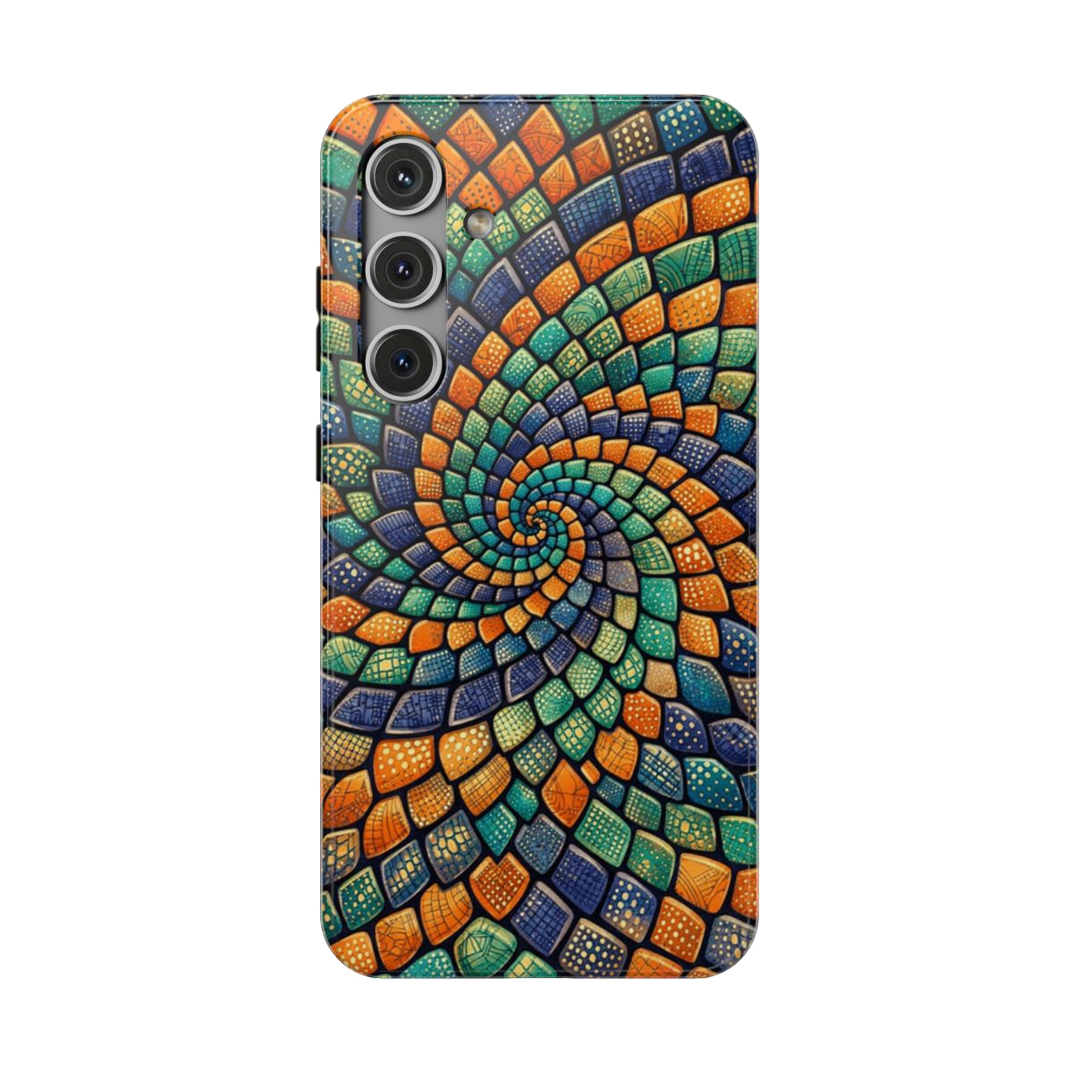 Reptilian Spiral  Phone Case - Samsung Galaxy S24 Plus