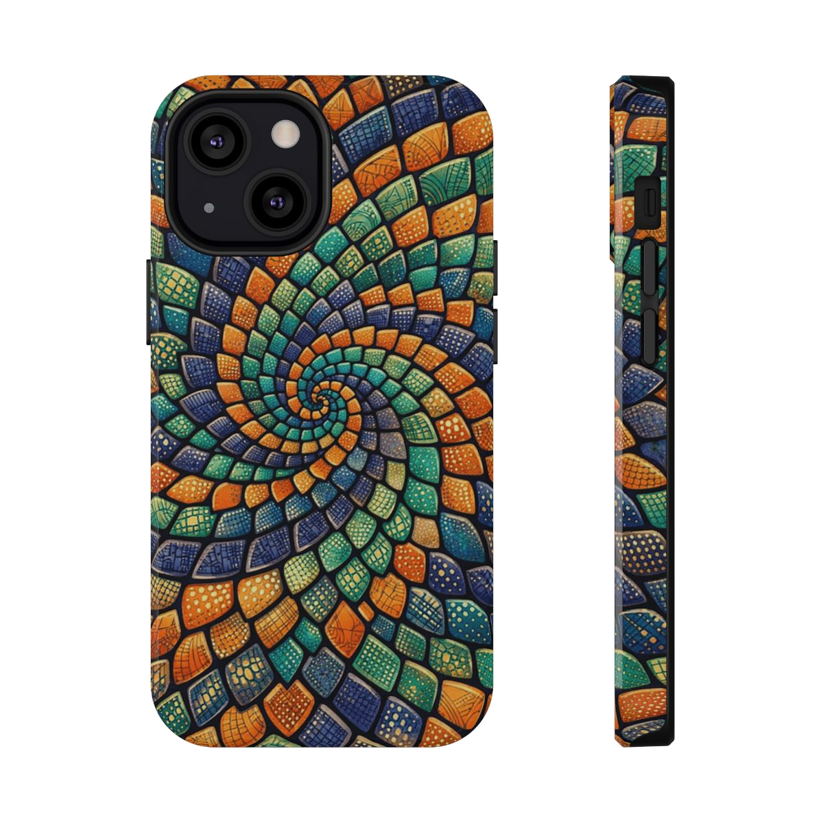 Reptilian Spiral  Phone Case - iPhone 13 Mini