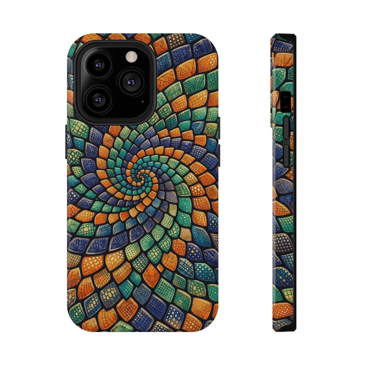 Reptilian Spiral  Phone Case - iPhone 13 Pro