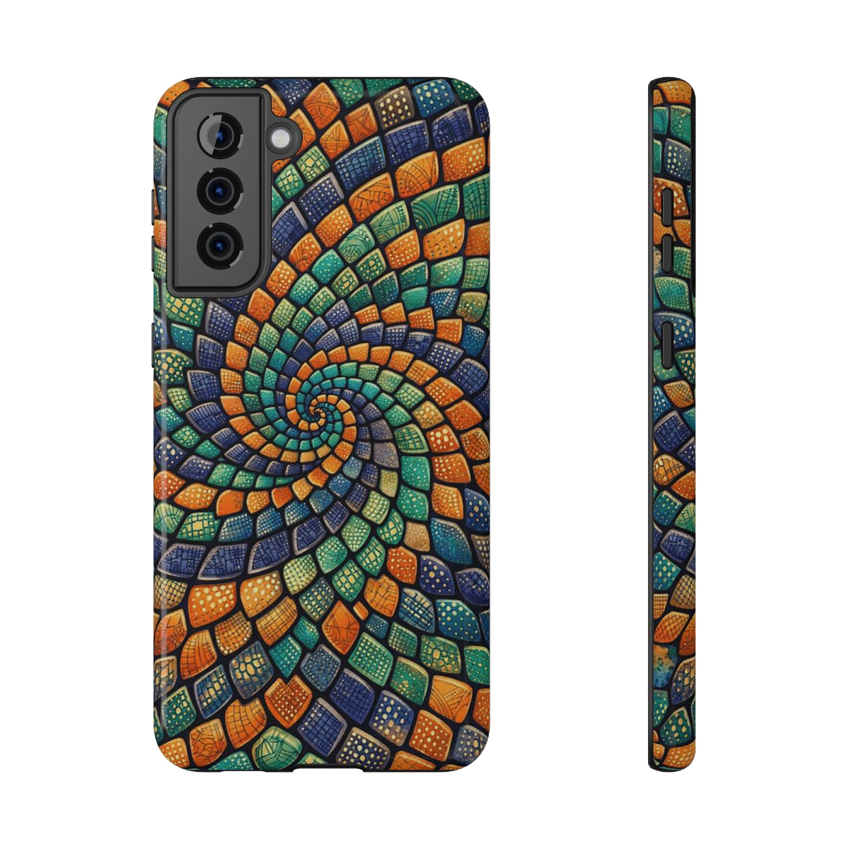 Reptilian Spiral  Phone Case - Samsung Galaxy S21 Plus