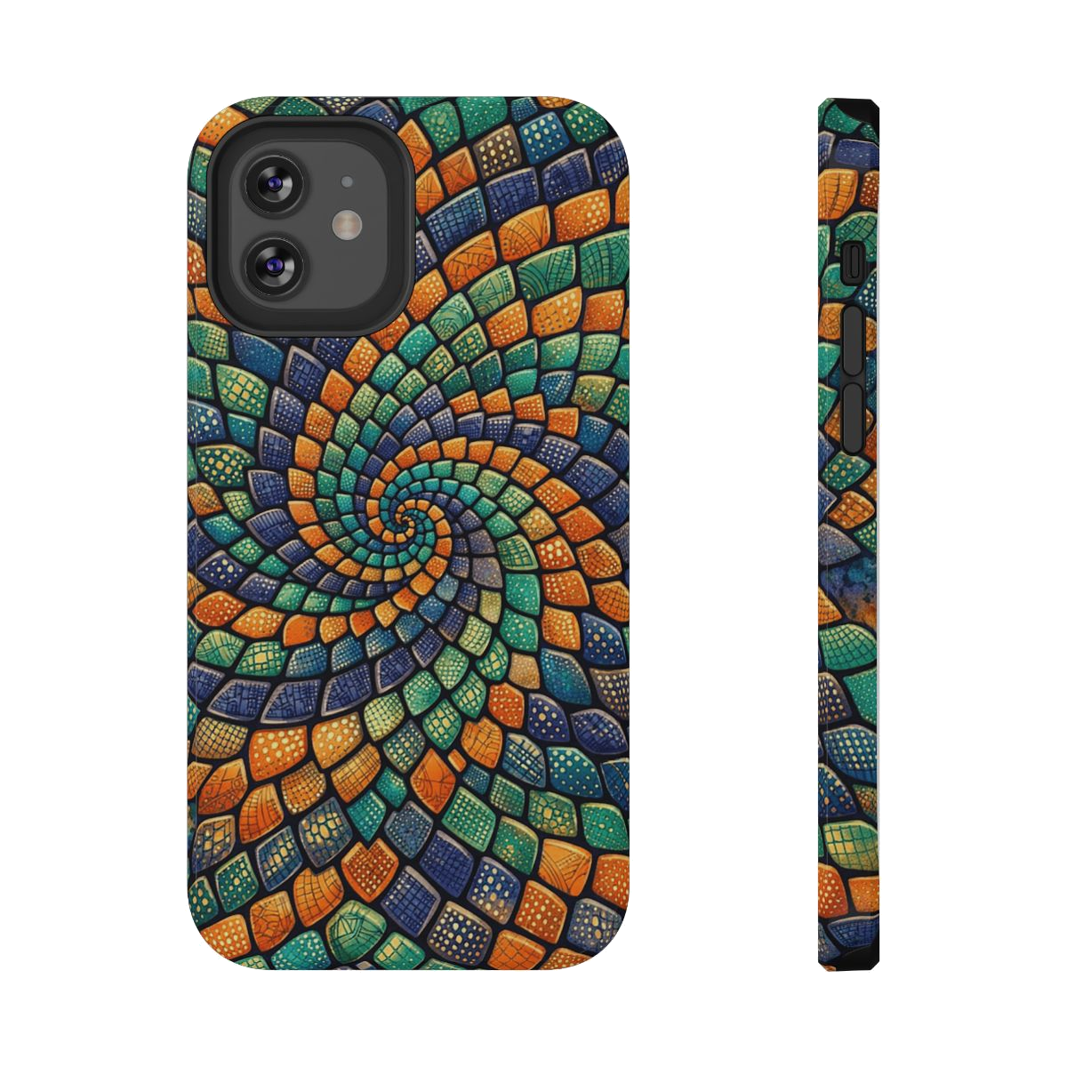 Reptilian Spiral  Phone Case - iPhone 12