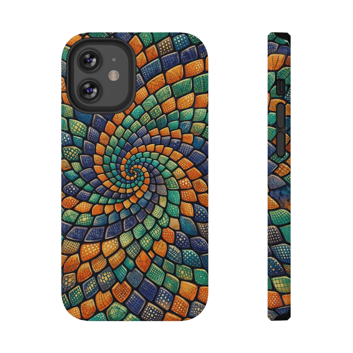 Reptilian Spiral  Phone Case - iPhone 12 Mini