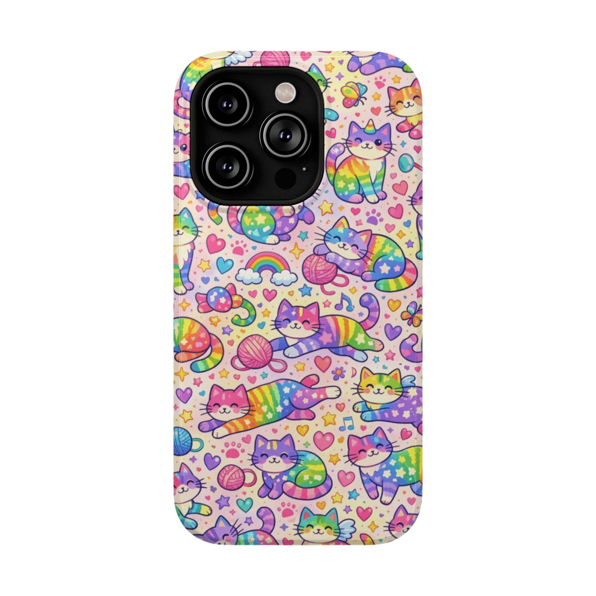 Rainbow Kitties! Phone Case - iPhone 14 Pro