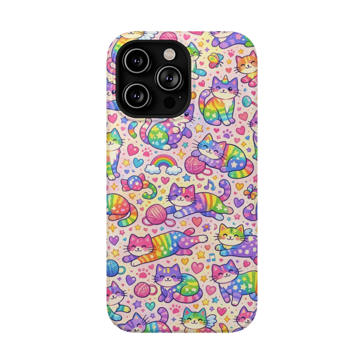 Rainbow Kitties! Phone Case - iPhone 14 Pro Max