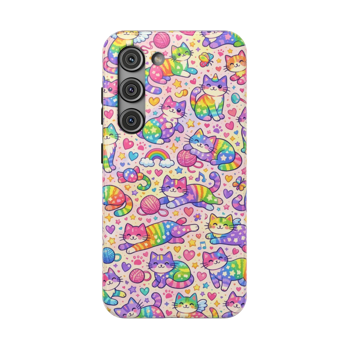 Rainbow Kitties! Phone Case - Samsung Galaxy S23