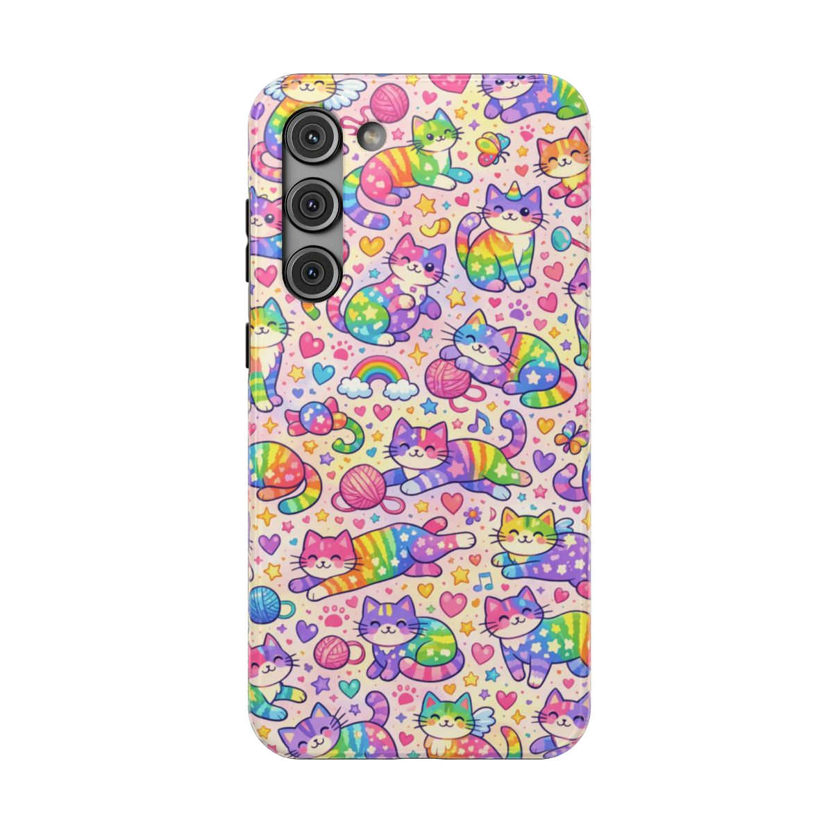 Rainbow Kitties! Phone Case - Samsung Galaxy S23 Plus