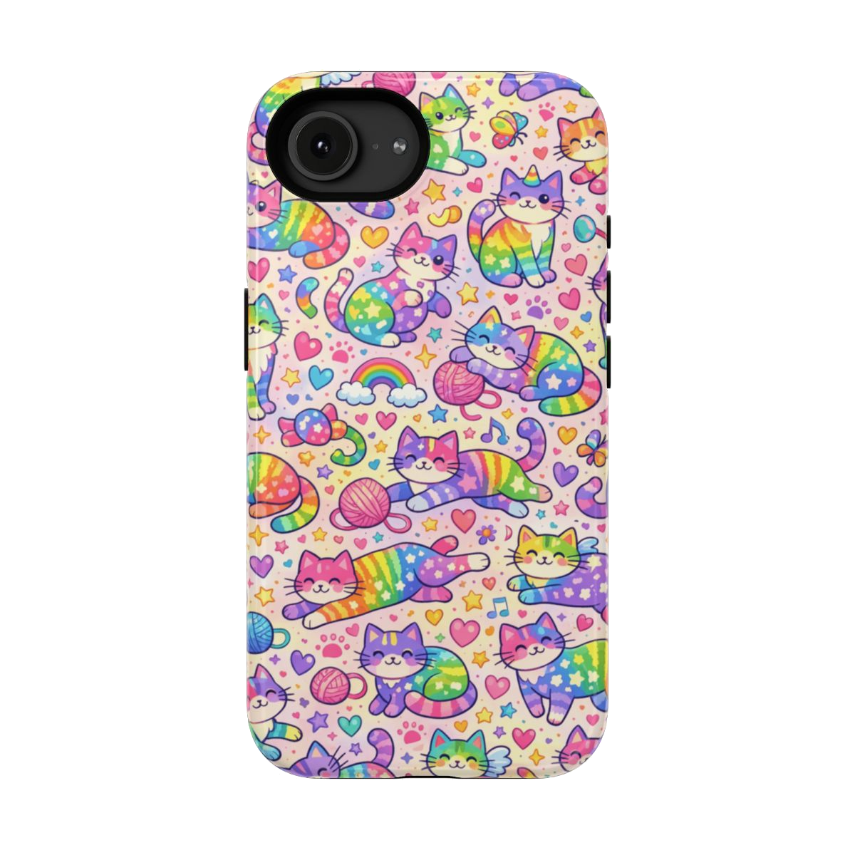 Rainbow Kitties! Phone Case - iPhone 16e