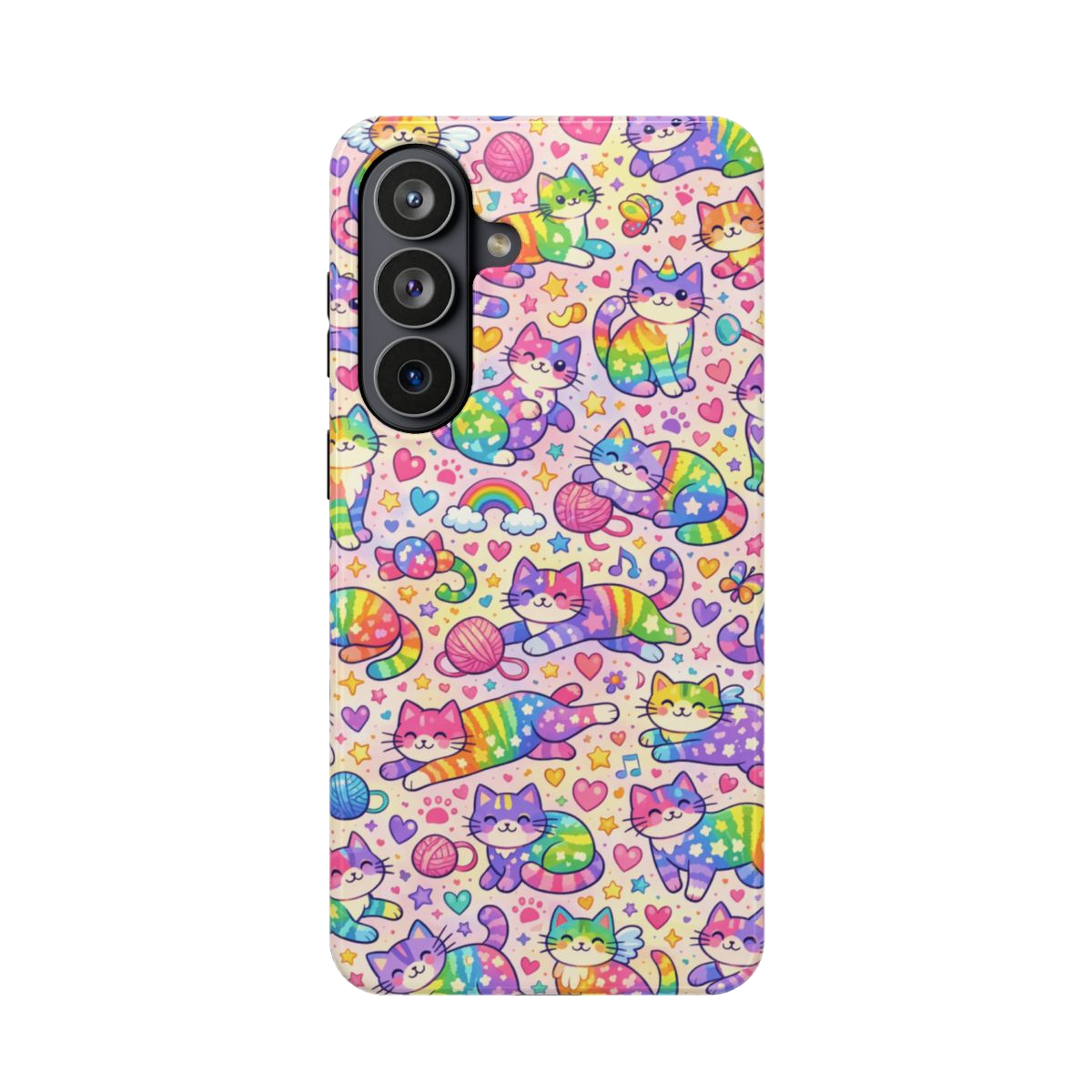 Rainbow Kitties! Phone Case - Samsung Galaxy S26 Plus
