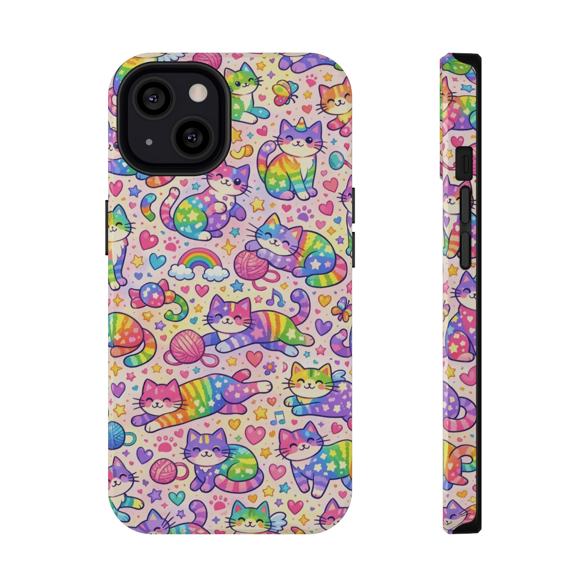 Rainbow Kitties! Phone Case - iPhone 13