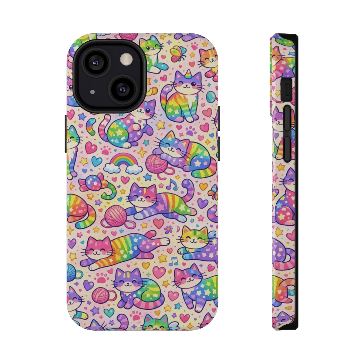 Rainbow Kitties! Phone Case - iPhone 13 Mini