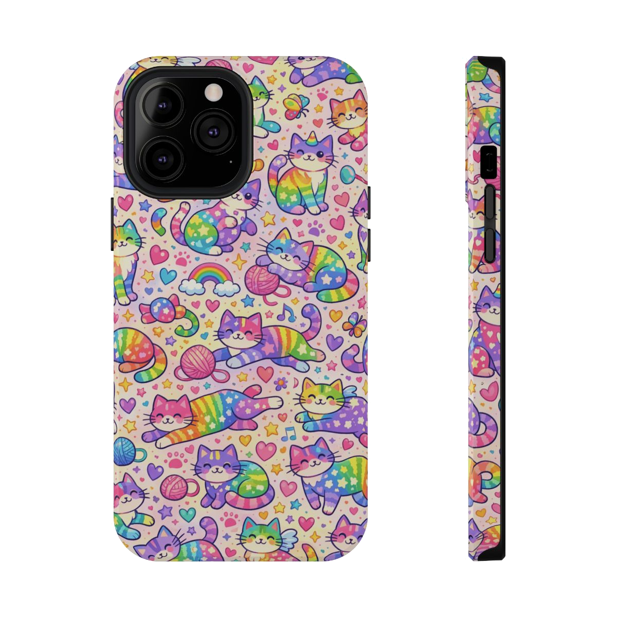 Rainbow Kitties! Phone Case - iPhone 13 Pro Max