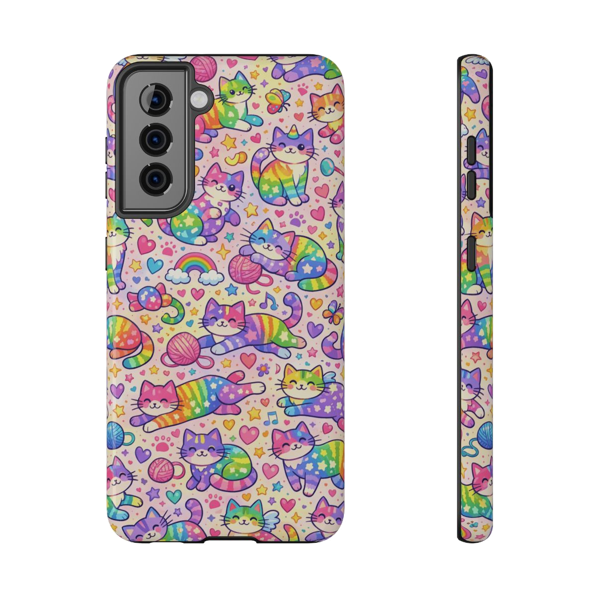 Rainbow Kitties! Phone Case - Samsung Galaxy S21