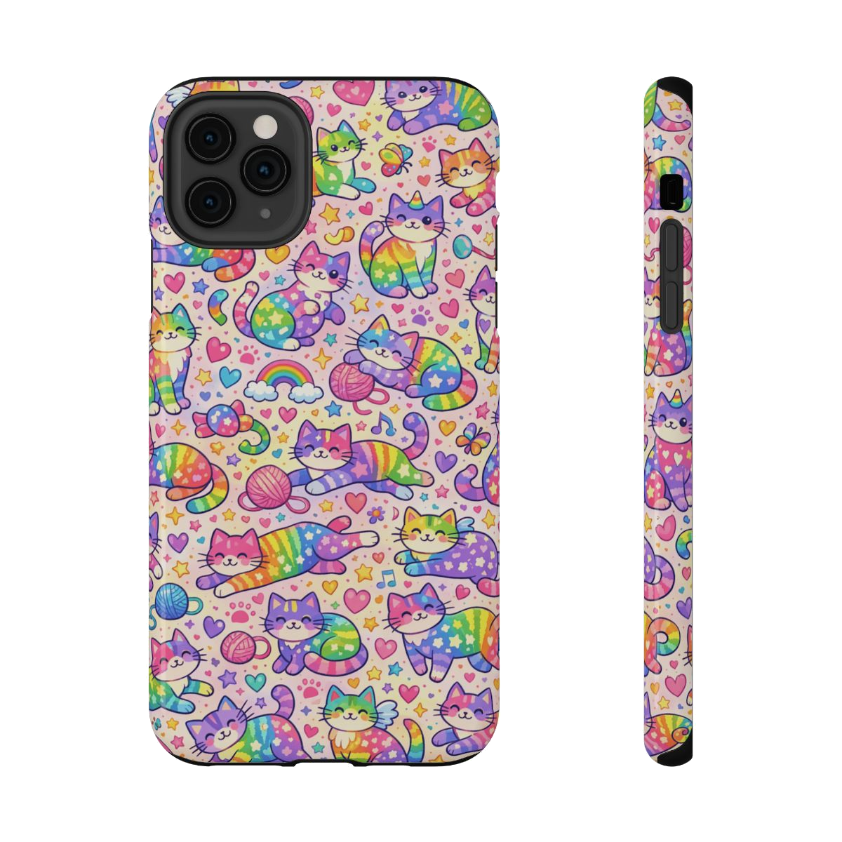 Rainbow Kitties! Phone Case - iPhone 11 Pro Max