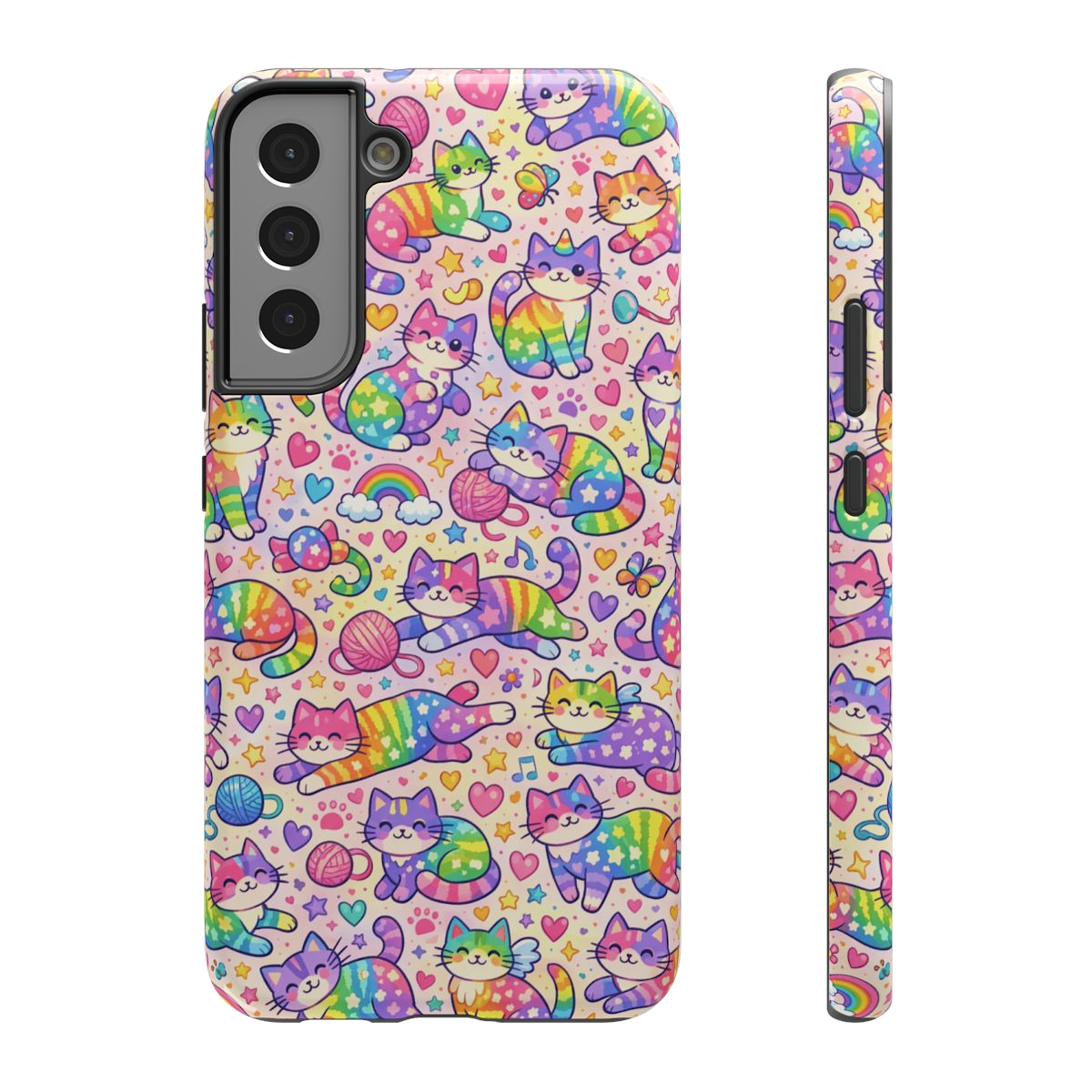 Rainbow Kitties! Phone Case - Samsung Galaxy S22 Plus