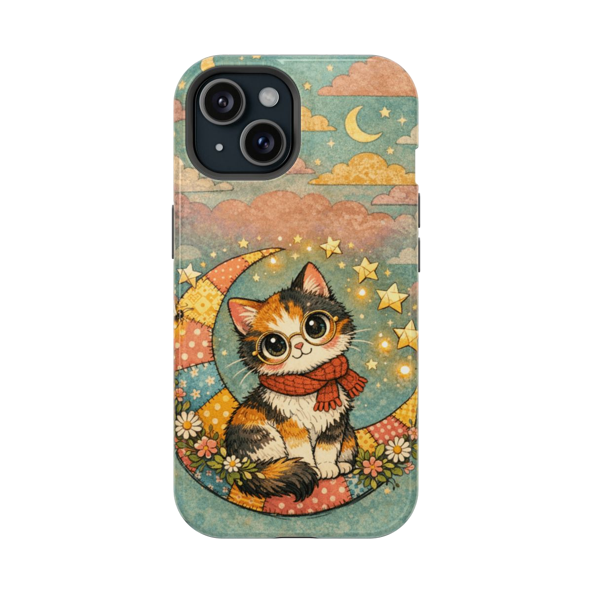 Charming Cat Phone Case - iPhone 15