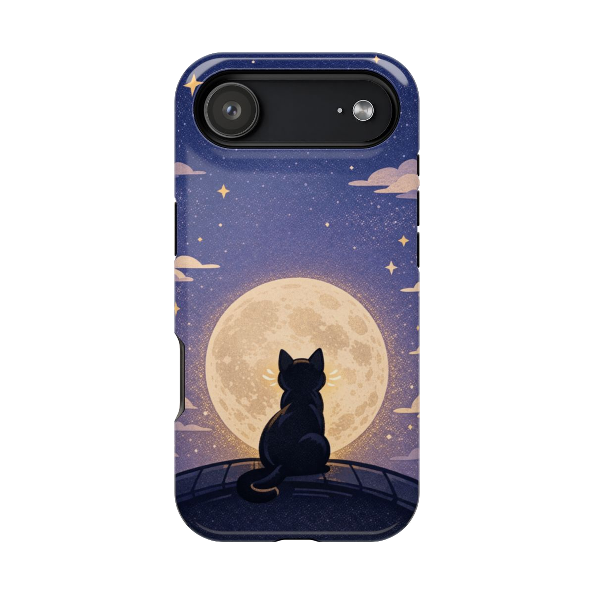 Full Moon Feline Phone Case - iPhone 17 Air