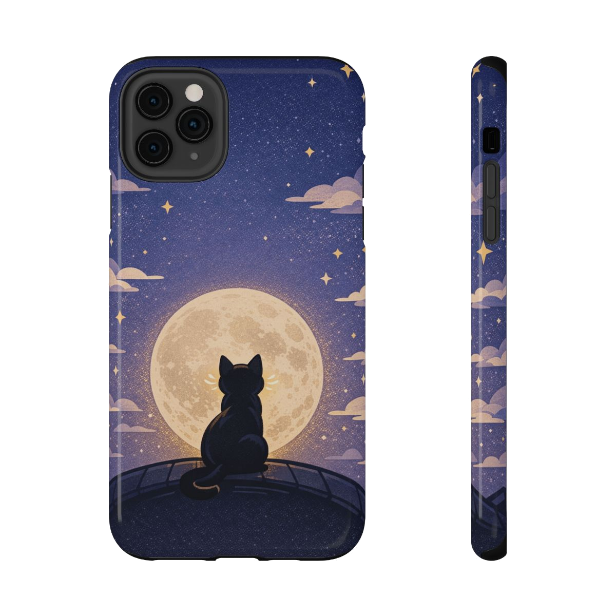 Full Moon Feline Phone Case - iPhone 11 Pro Max