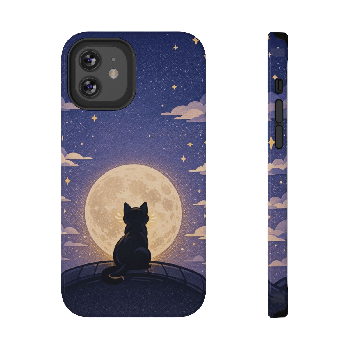 Full Moon Feline Phone Case - iPhone 12