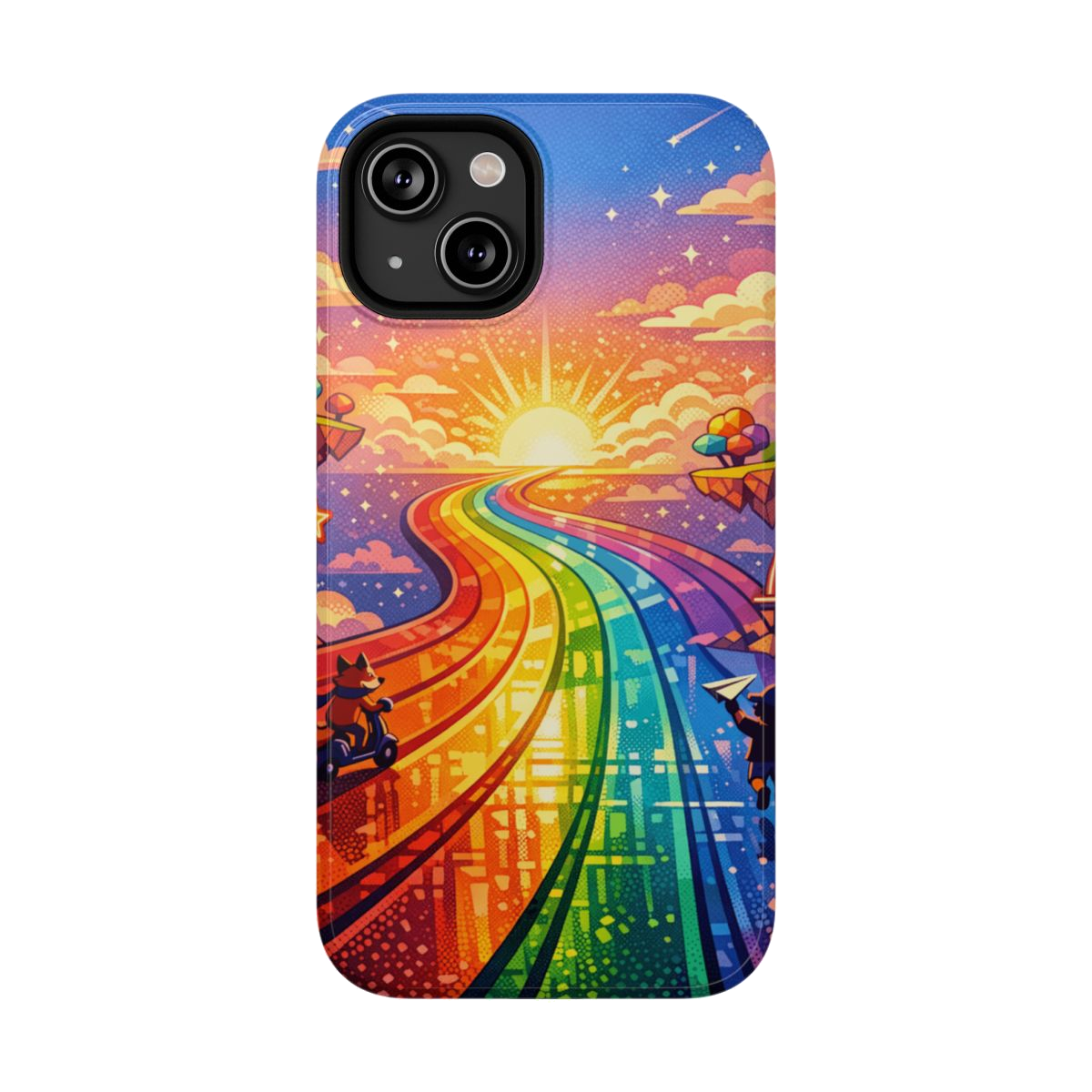 Rainbow Highway Phone Case - iPhone 14