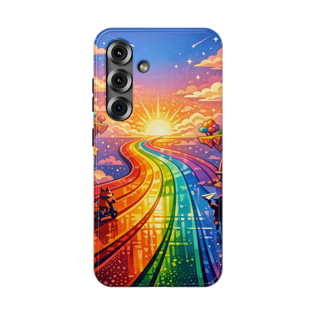 Rainbow Highway Phone Case - Samsung Galaxy S25