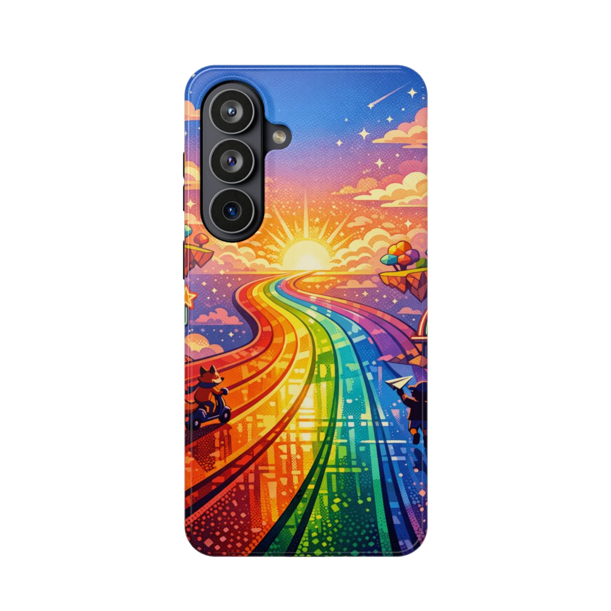 Rainbow Highway Phone Case - Samsung Galaxy S26 Plus