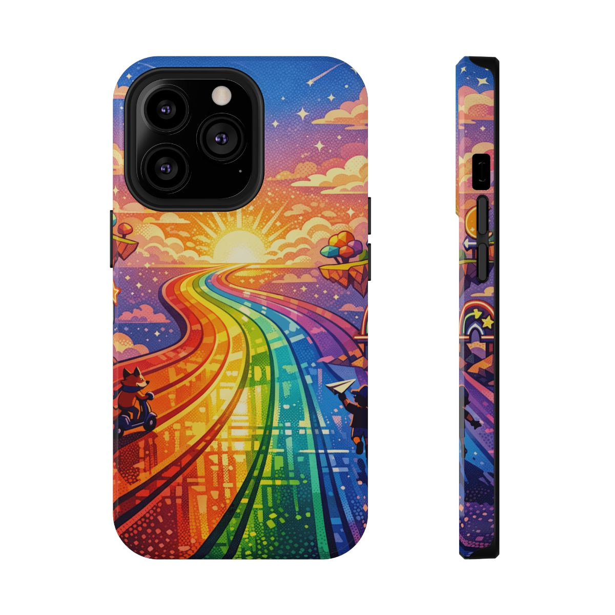 Rainbow Highway Phone Case - iPhone 13 Pro