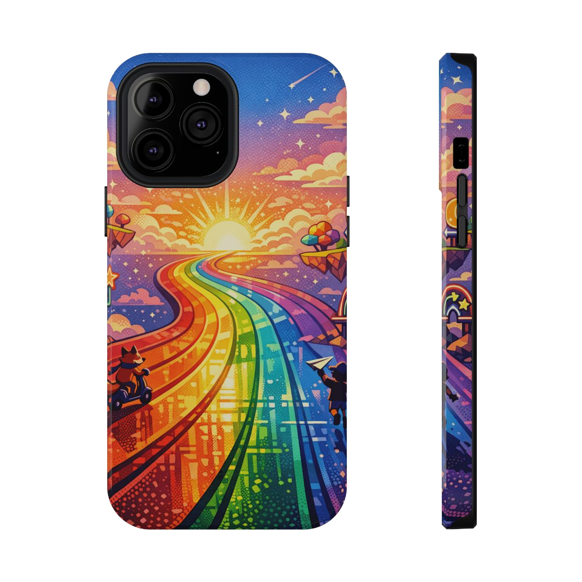 Rainbow Highway Phone Case - iPhone 13 Pro Max