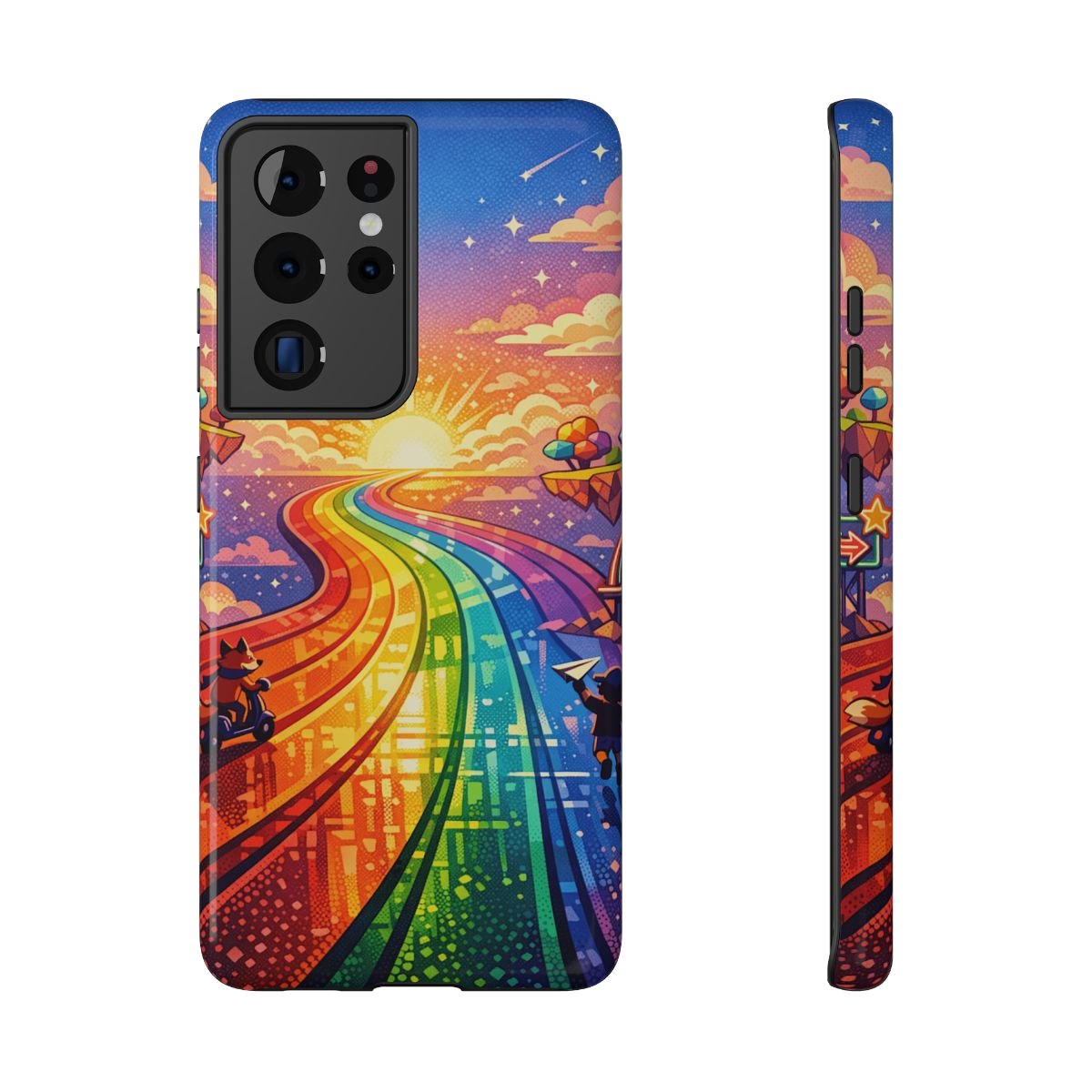 Rainbow Highway Phone Case - Samsung Galaxy S21 Ultra