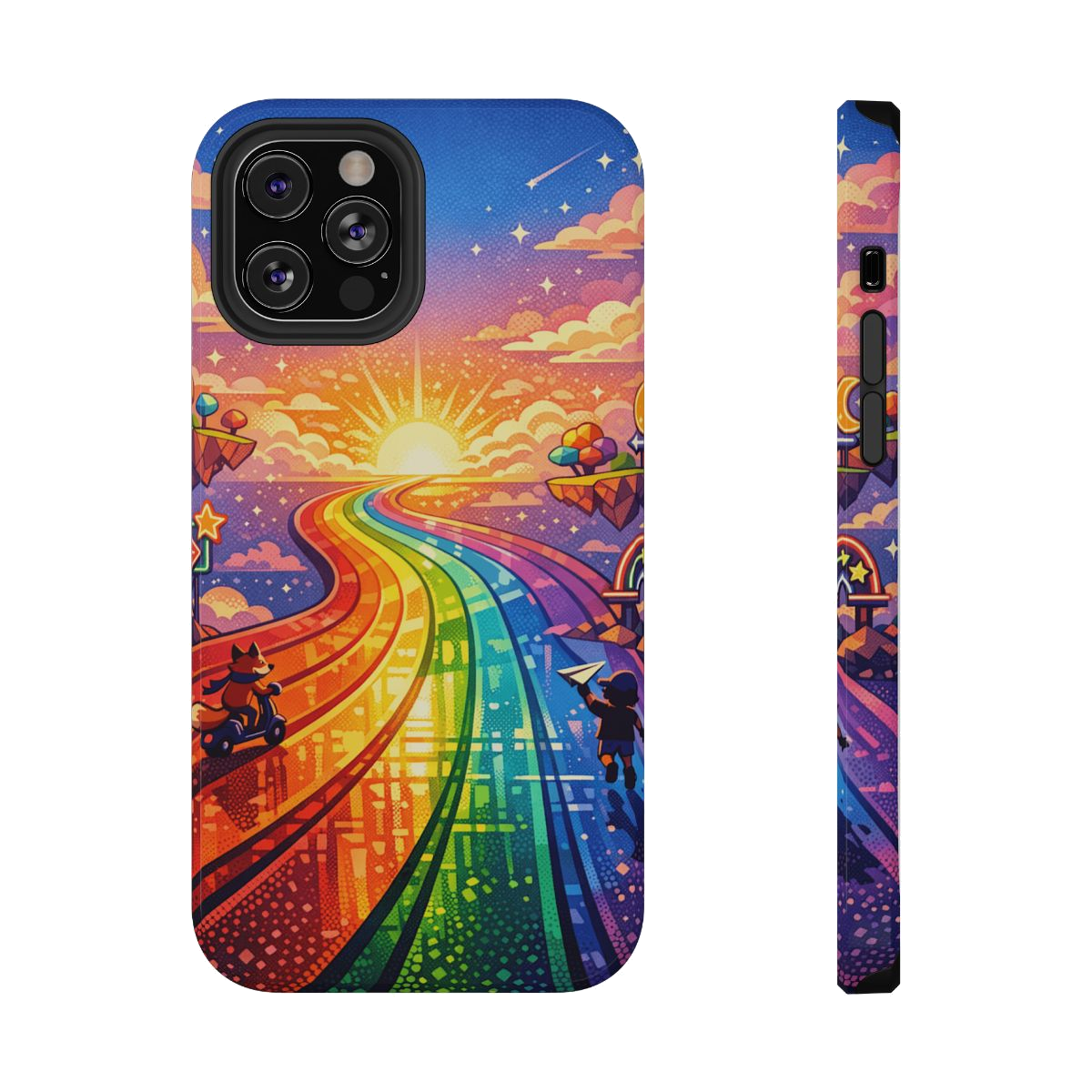 Rainbow Highway Phone Case - iPhone 12 Pro