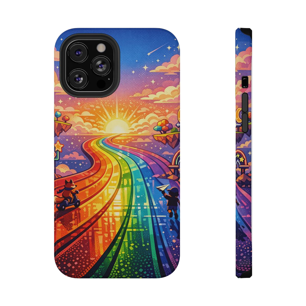 Rainbow Highway Phone Case - iPhone 12 Pro Max