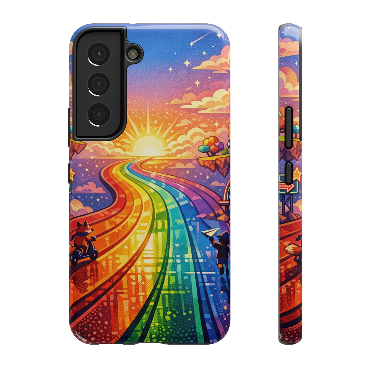 Rainbow Highway Phone Case - Samsung Galaxy S22
