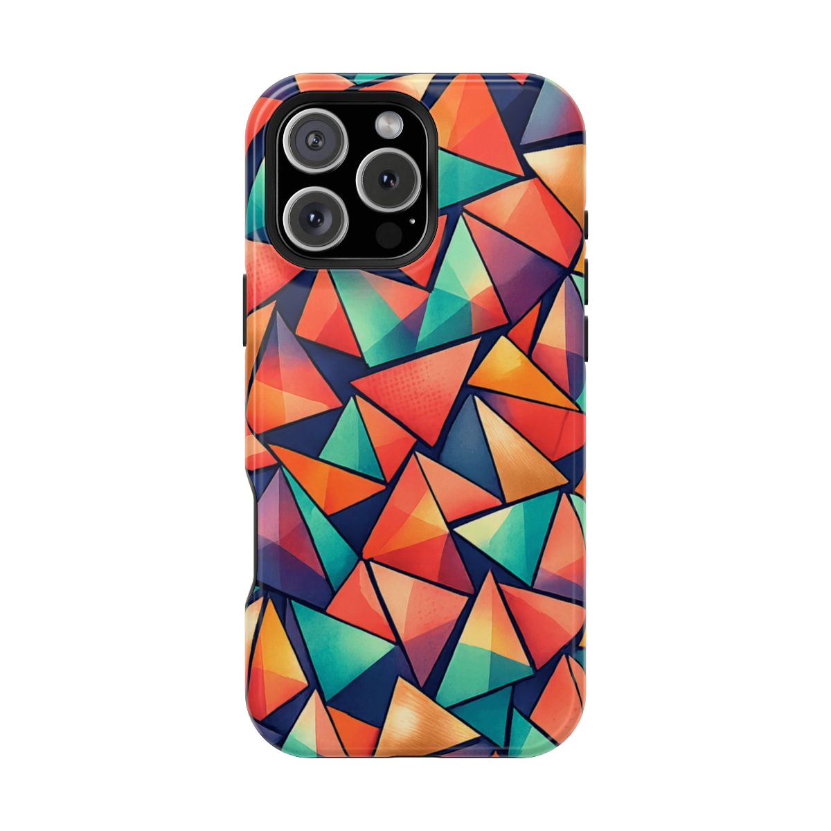 Geometric Madness Phone Case - iPhone 16 Pro Max