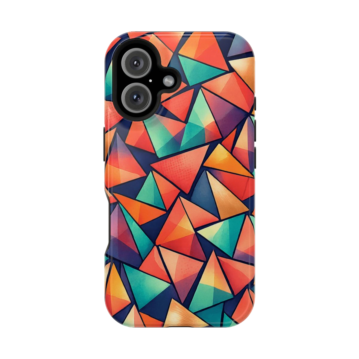 Geometric Madness Phone Case - iPhone 16