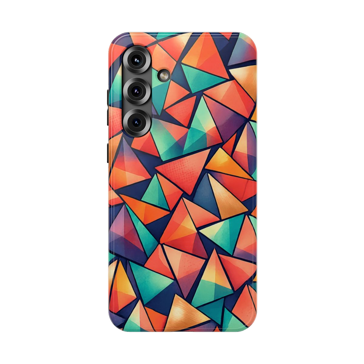 Geometric Madness Phone Case - Samsung Galaxy S25 Plus