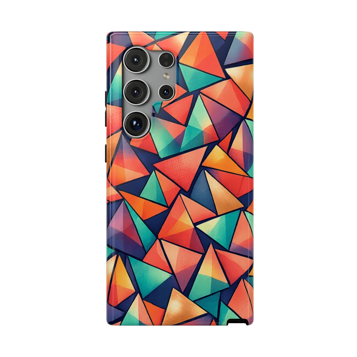 Geometric Madness Phone Case - Samsung Galaxy S24 Ultra
