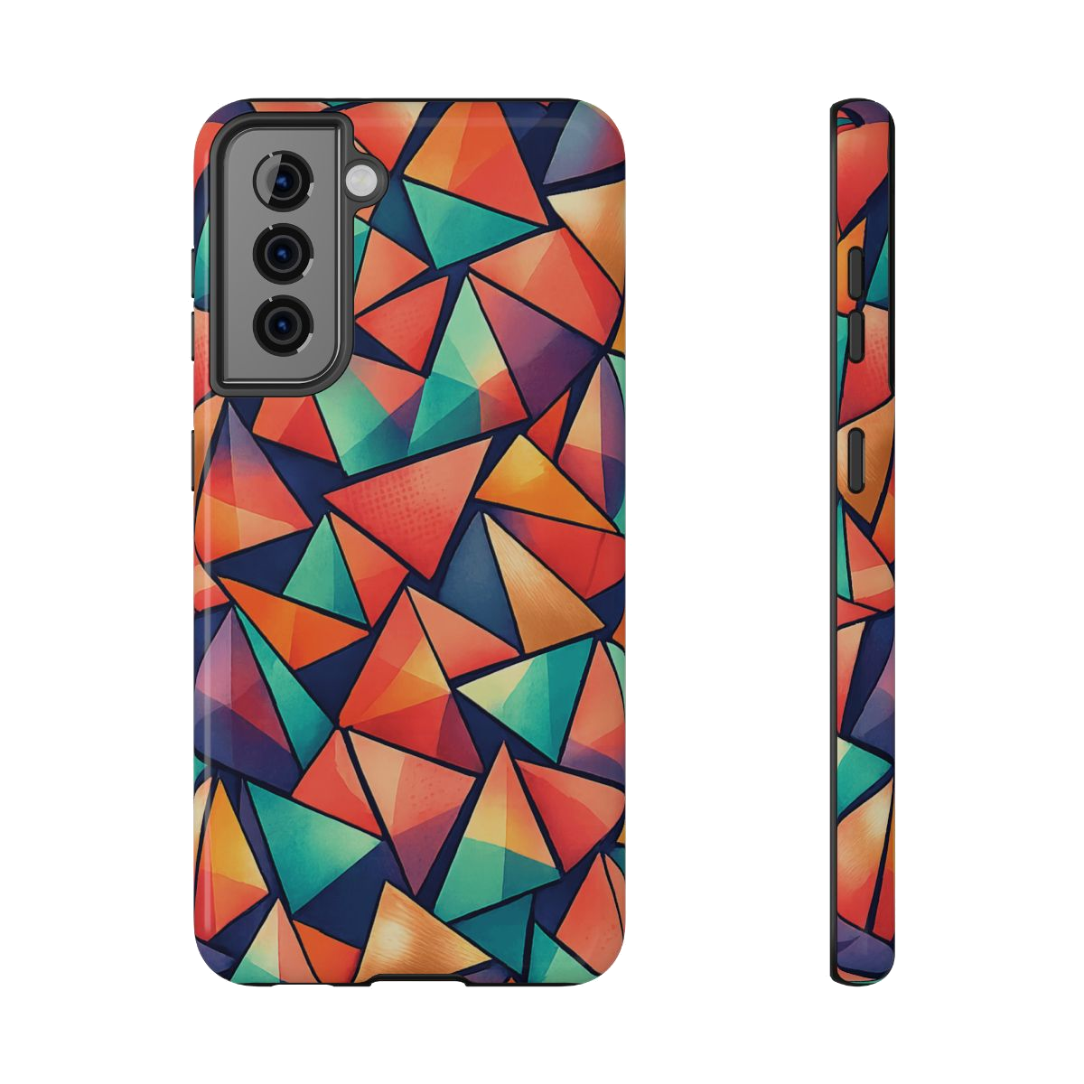 Geometric Madness Phone Case - Samsung Galaxy S21
