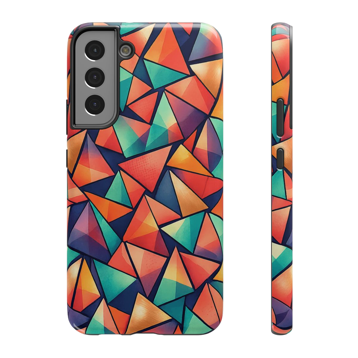 Geometric Madness Phone Case - Samsung Galaxy S22 Plus