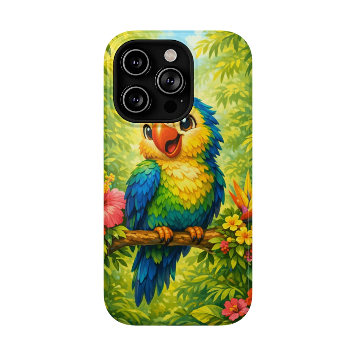 Cheery Parrot Phone Case - iPhone 14 Pro
