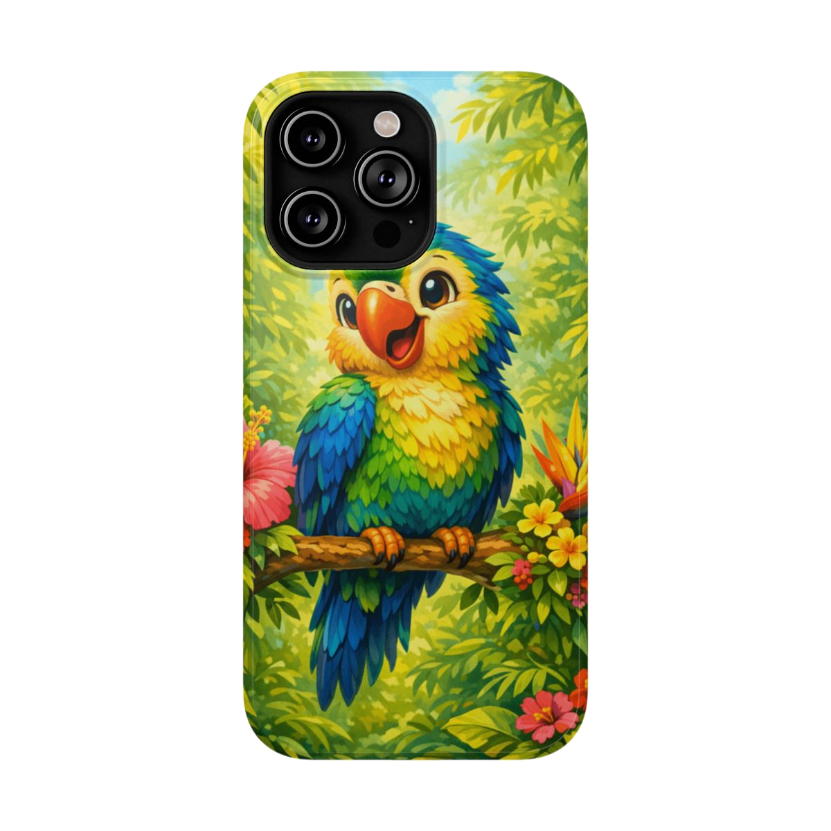 Cheery Parrot Phone Case - iPhone 14 Pro Max