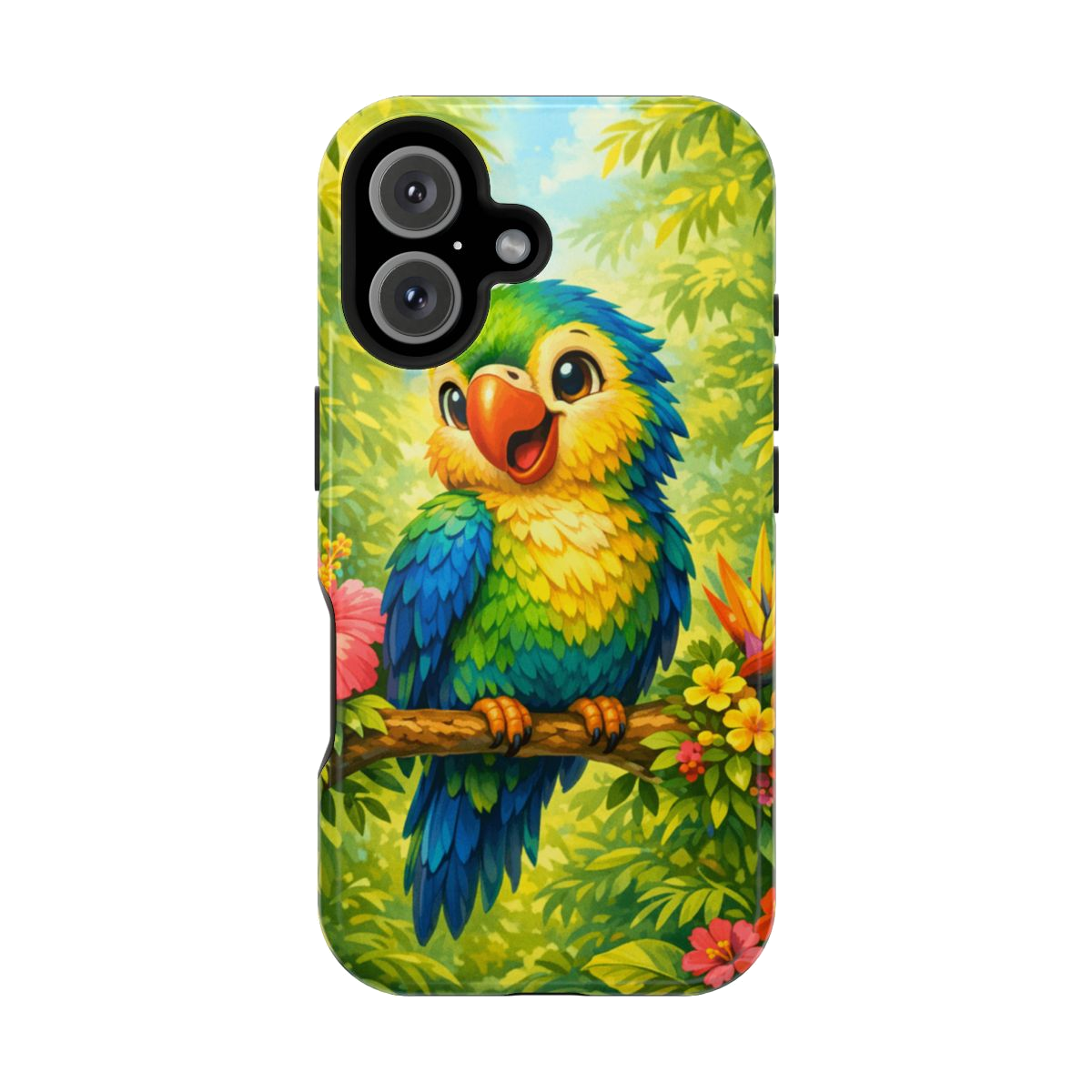 Cheery Parrot Phone Case - iPhone 16